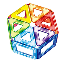 Магнітний конструктор LT3001 "Автотехніка" – 32 деталі, фото 4