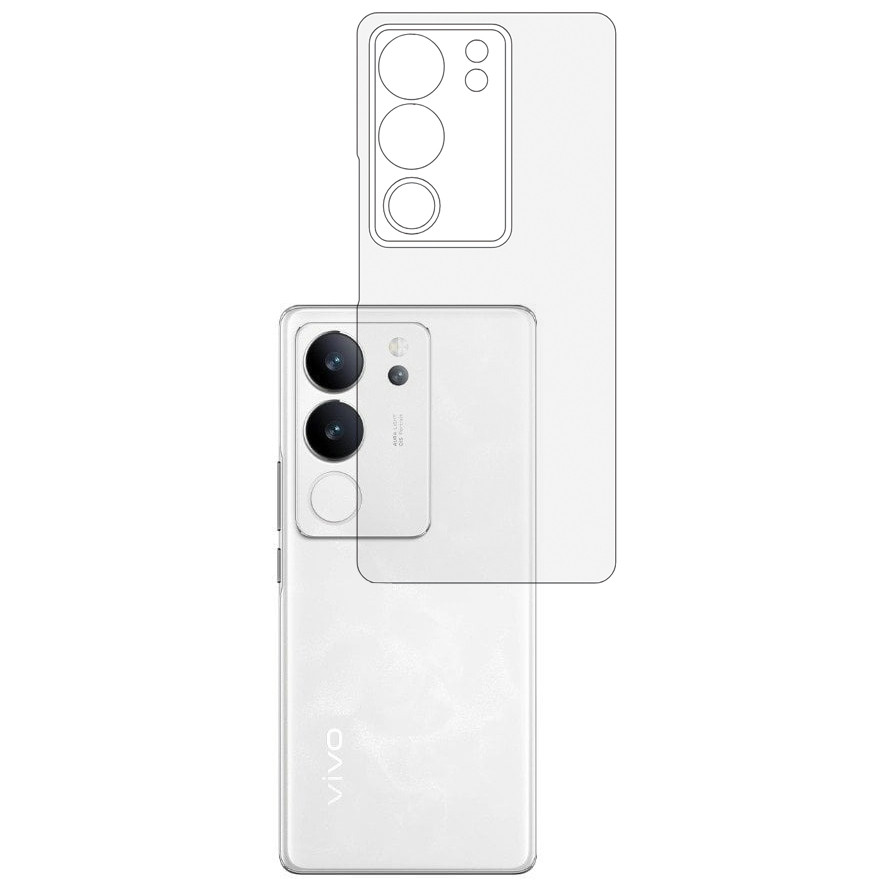 Плівка на задню панель Mietubl HD для Vivo S17 Pro, фото 1