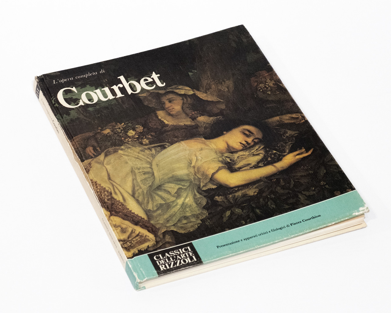 Книга L'Opera completa di Courbet. Збірка робіт Гюстава Курбе «Classici dell'Arte» Rizzoli, фото 1