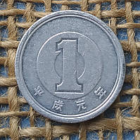 1 ієна 1989 року. Японiя