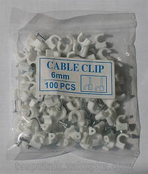 Кліпси для кріплення кабелю