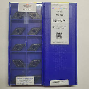 DNMG150604-PM YBD152 ZCC.CT (Чавун) Твердосплавна пластина, фото 2