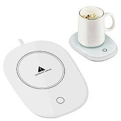 Підставка для підігріву чашок 16.5 х 12 х 2 см білий