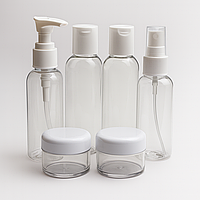 Косметичний набір ємностей для готелів і готелів 6 предметів