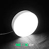 Світлодіодний світильник Ardero AL807 ARD 6W LED 480Lm 5000К IP40 коло Ø91x26мм накладний круглий білий, фото 2
