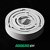 Світлодіодний світильник Ardero AL807 ARD 6W LED 480Lm 5000К IP40 коло Ø91x26мм накладний круглий білий, фото 4