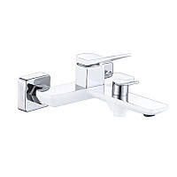 Змішувач для ванни Qtap Presto (з душовим гарнітуром) QTPRE259CRW45579 Chrome/White