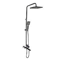 Душова система універсальна Qtap Presto на три споживача (з виливом) QTPRE111GRP45585 Graphite