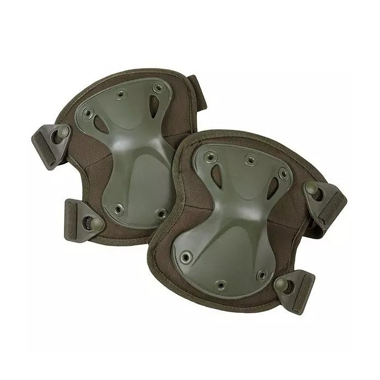 Наколінники тактичні швидкознімні Оливкові, фото 1