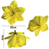 Штучні квіти букет нарцисів, 65см, фото 4