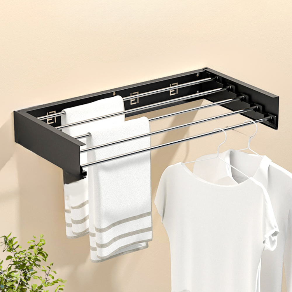 Настінна сушарка TM-Y100, 100x50 см, до 100 кг, вішалка для білизни та одягу, фото 1