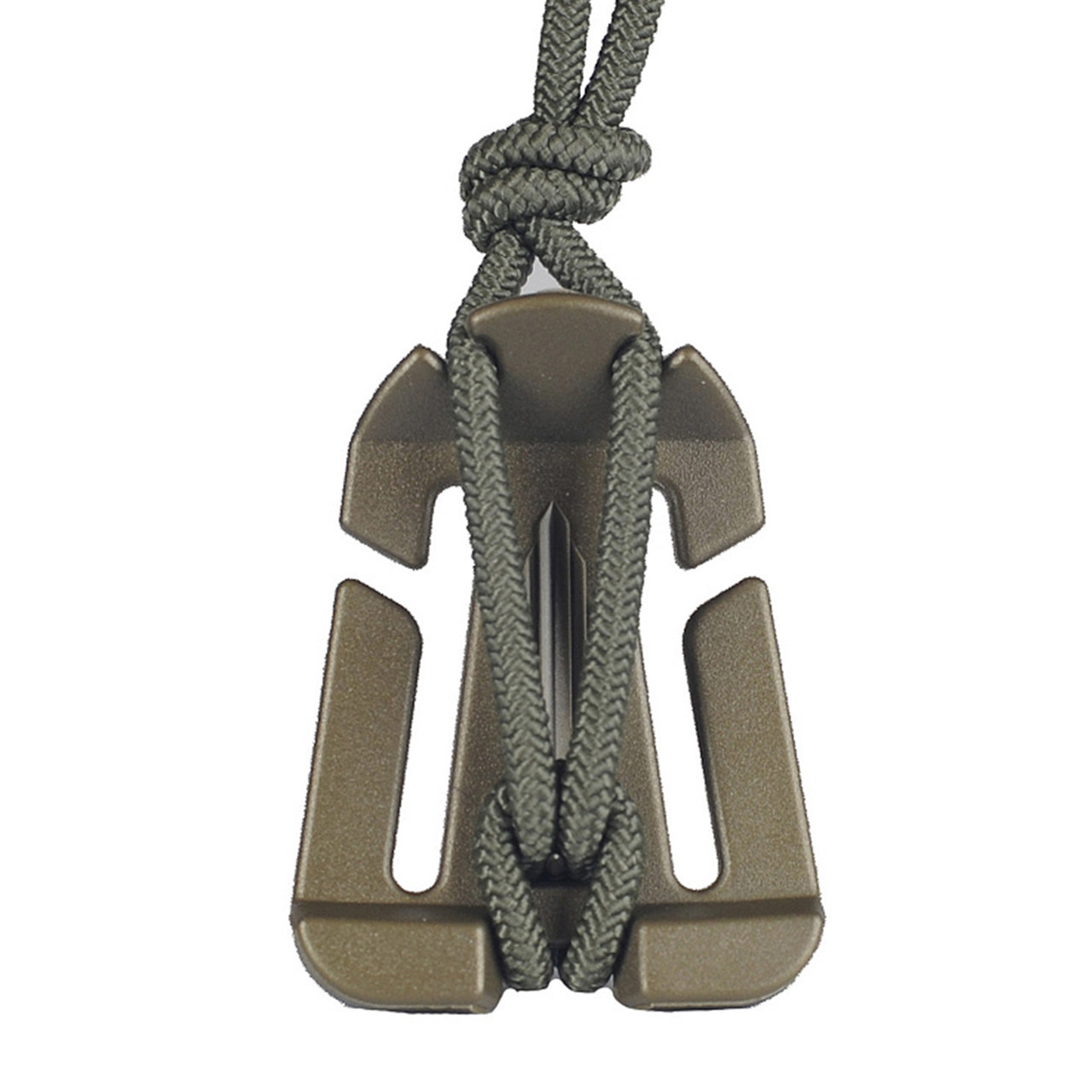 Кліпса універсальна на систему MOLLE олива, фото 1