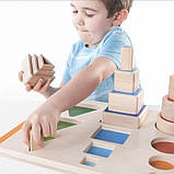 Дерев'яний сортер Guidecraft Manipulatis Фігури та розміри (G6737), фото 4