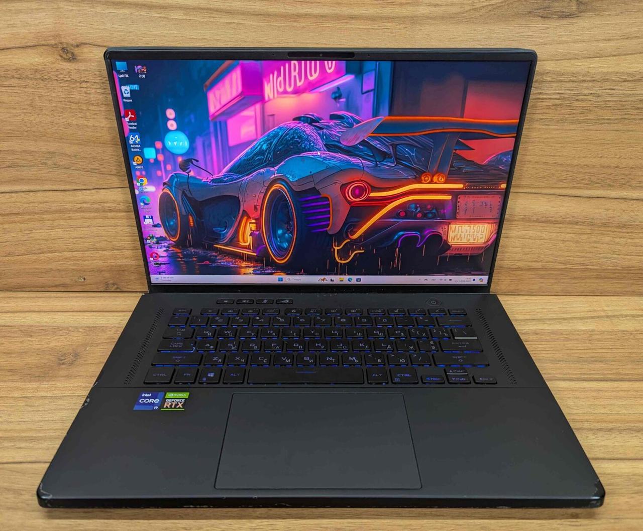 Б/в Ігровий ноутбук Б-клас Asus ROG Zephyrus M16 GU603ZW 16" 1920x1200| i9-12900H| 16GB RAM| 512GB SSD| RTX 3070 Ti 8GB