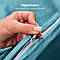 Набір постільної білизни євро IDEIA підковдра 200х220 см + 2 наволочки 50х70 см преміум сатин бавовна м'ята, фото 5