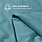 Комплект постільної білизни IDEIA полуторний 145х215 сатин бавовна преміум м'ята, фото 7