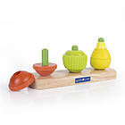 Пірамідка Guidecraft Manipulatives Фрукти, фото 2