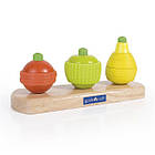 Пірамідка Guidecraft Manipulatives Фрукти, фото 3