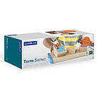 Дерев'яний сортер Guidecraft Manipulatives Прості фігури, фото 7