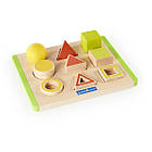 Дерев'яний сортер Guidecraft Manipulatives Фігури в просторі, фото 3