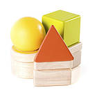 Дерев'яний сортер Guidecraft Manipulatives Фігури в просторі, фото 4