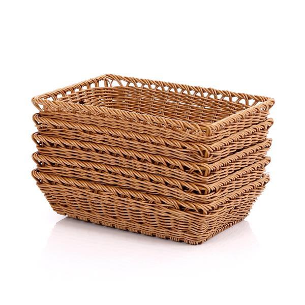 Кошики для іграшок University плетені низькі 5 шт. (U39130), фото 1