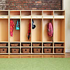 Кошики для іграшок University плетені низькі 5 шт. (U39130), фото 4