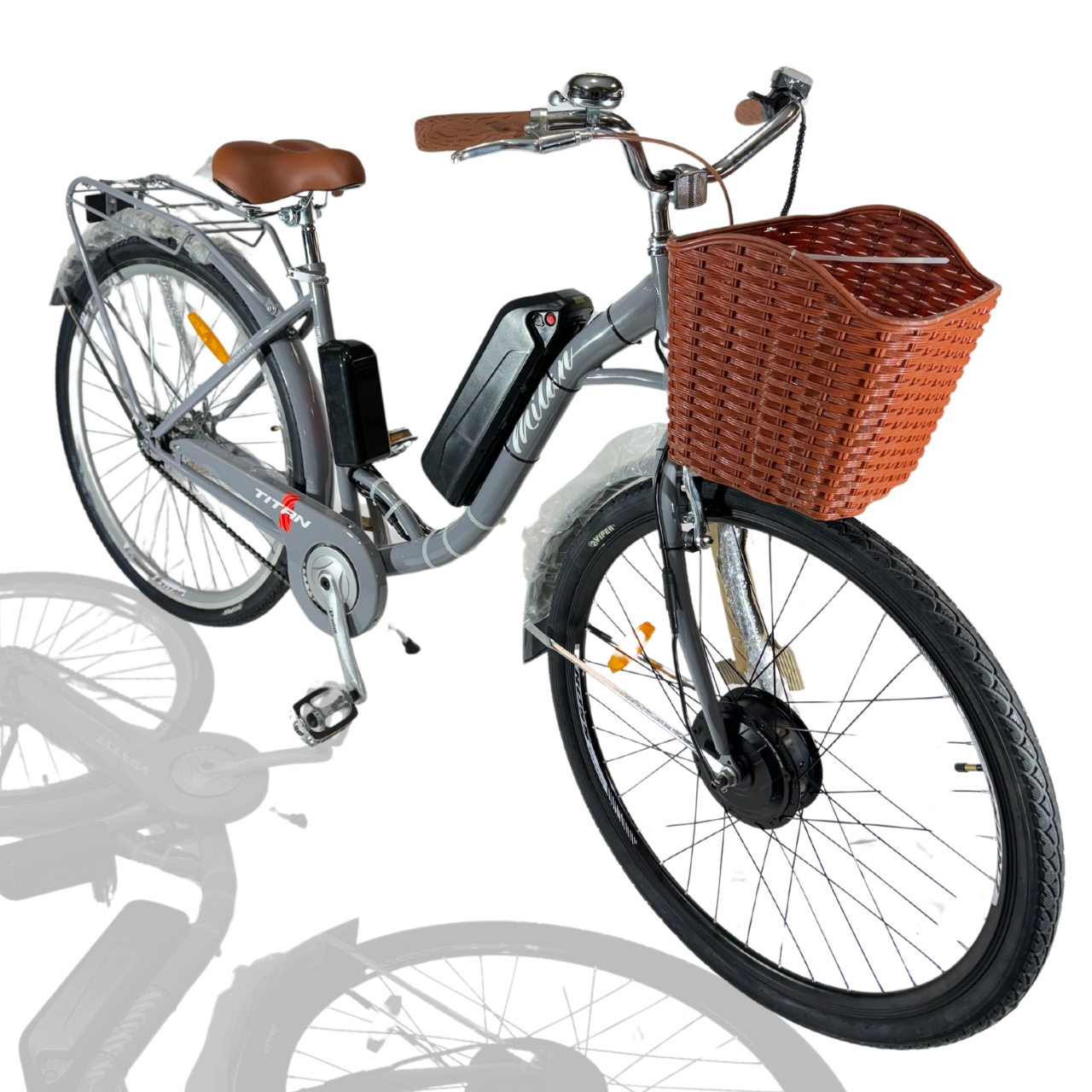 Електровелосипед E-Titan 26" Cross Milan 48В 500Вт 21 Ah / індикаторна ручка до 80 км запас ходу