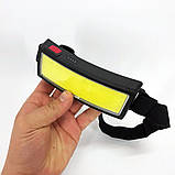 Ліхтарик побутовий налобний, Потужний універсальний акумуляторний налобний ліхтар CU-57, фото 2