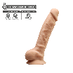 Фалоімітатор 19/4,2 см реалістичний на присоску Silexd Vetus Flesh Premium Silicone Dildo MODEL 1 size 8 Talla, фото 3