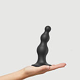 Насадка для страпону силіконова синя Strap On Me Dildo розмір M Кайф, фото 2