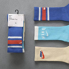 3 пари високі шкарпетки Nike Elite Everyday Plus спортивні
