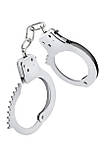 Наручники з ключами для рольових ігор та БДСМ сріблясті Blush Temptasia Кайф, фото 4