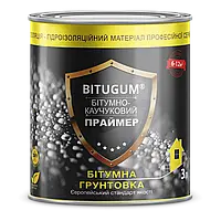 Праймер бітумно-каучуковий ТМ "BITUGUM" - 3,0 кг.