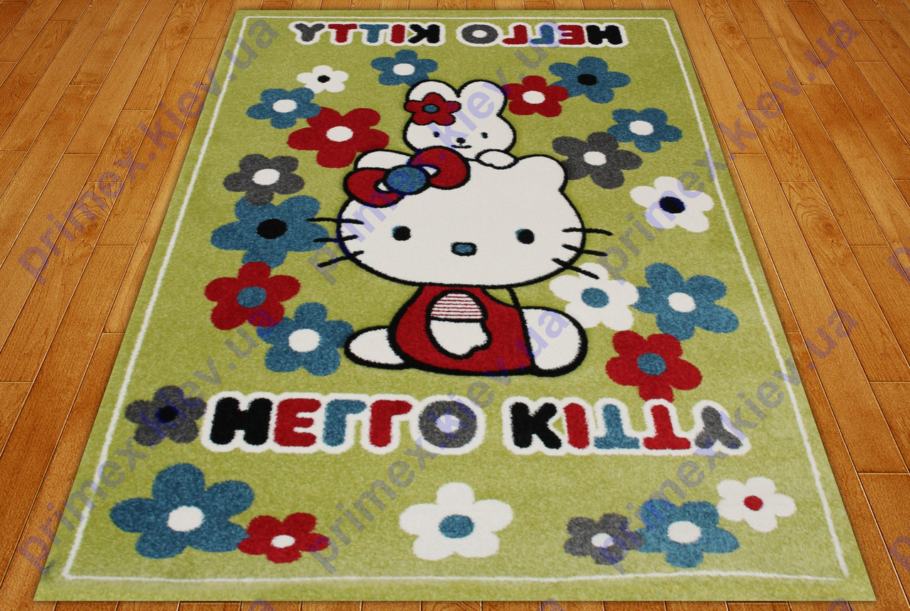 Ковер для детской комнаты "Hello kitty". Коврик детский фото - фото 5 - id-p32397881