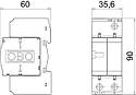 Обмежувач перенапруг Тип II  V20-C 1+NPE-280 OBO 5094650, фото 2