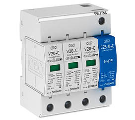 Обмежувач перенапруг Тип II V20-C 3+NPE-280 OBO 5094656