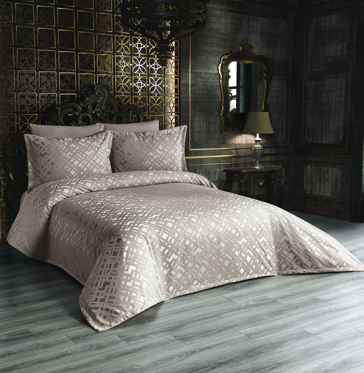 Покривало Modabox 240х260 см Sezen Gri, фото 1