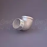 Косинець нержавіючий Ду 40 (1"1/2) з внутрішньою і зовнішньою різьбами, 90°, ISO 4144, EN 10241, DIN 2987, фото 8