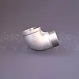 Косинець нержавіючий Ду 40 (1"1/2) з внутрішньою і зовнішньою різьбами, 90°, ISO 4144, EN 10241, DIN 2987, фото 5
