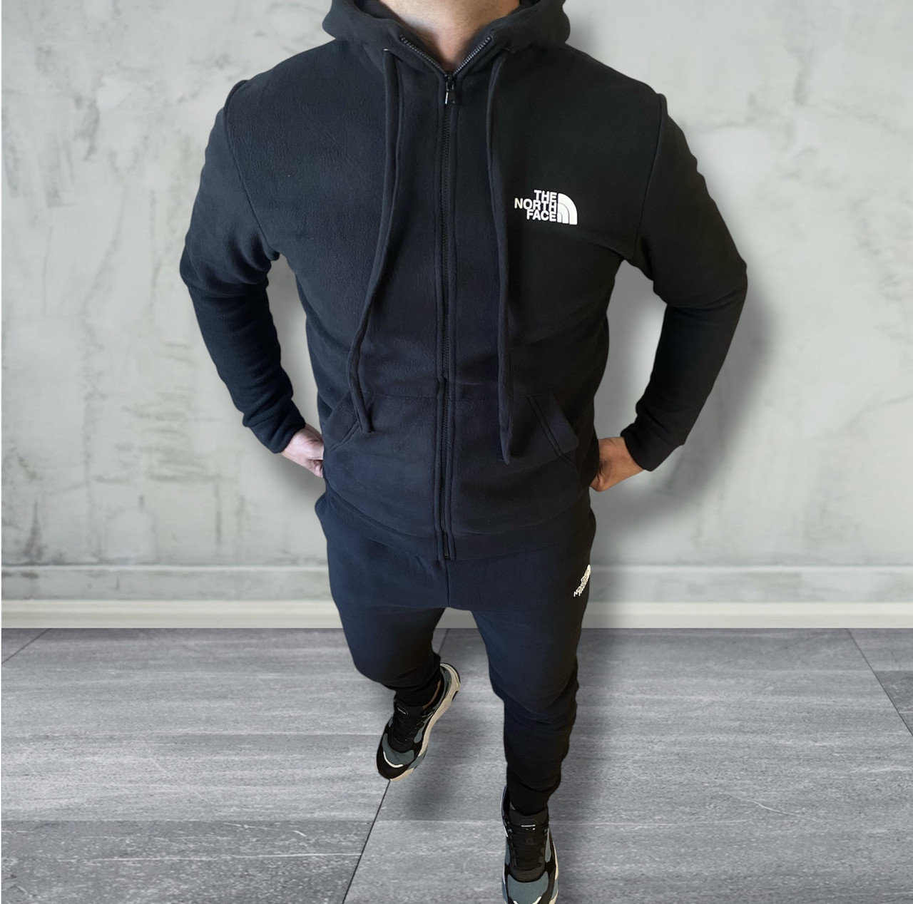 Теплий спортивний чоловічий костюм The North Face