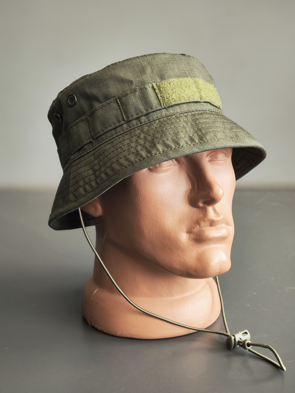 Панама тактична з короткими полями | Панама Олива 59, фото 1