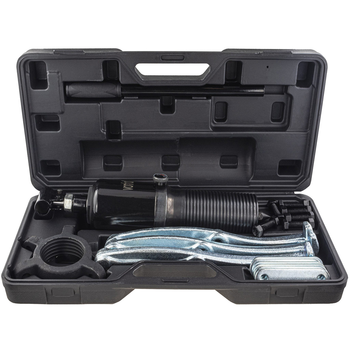 Універсальний гідравлічний знімач 50 т. для демонтажу підшипників та деталей з валів Vorfal V07903, фото 1