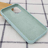 Чохол Silicone Case Full Protective (AA) для Apple iPhone 14 (6.1") Бірюзовий / Turquoise, фото 3