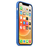 Чохол Silicone Case Full Protective (AA) для Apple iPhone 14 (6.1") Синій / Capri Blue, фото 3
