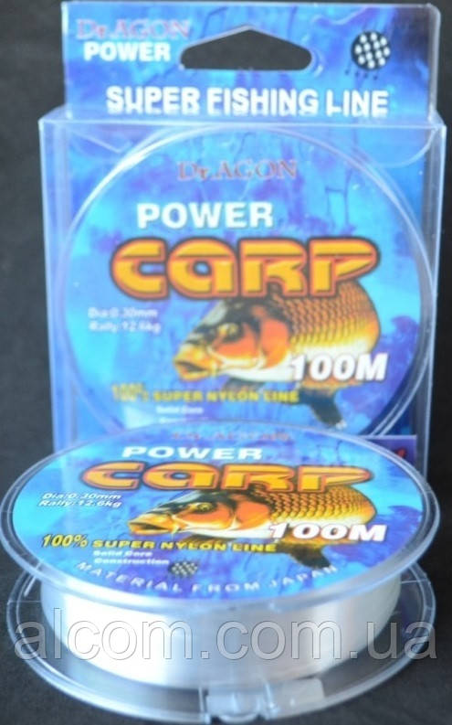 Волосінь для риболовлі Dr.AGON 100 м, фото 1