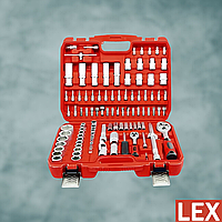 Набір ключів LEX Набір інструментів 108 пр Універсальні набори інструменту Ключі для автосервісу