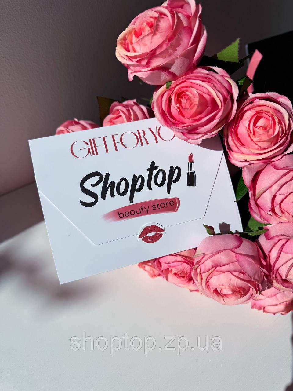 Подарунковий сертифікат 1000 грн Shoptop, фото 1