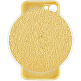 Чохол Silicone Case Full Camera Protective (AA) для Apple iPhone 14 (6.1") Жовтий / Mellow Yellow, фото 5