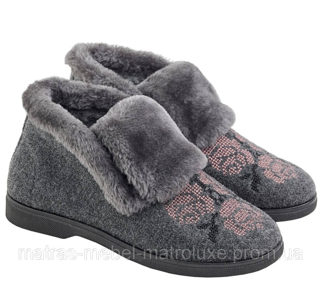 Капці жіночі Гіпаніс ТА-2301 сірий (8 пар 37-41)